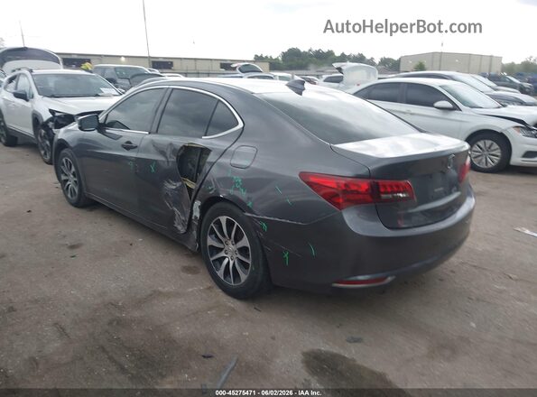 19UUB1F33HA009043 2017 ACURA TLX Gray Trasero izquierdo