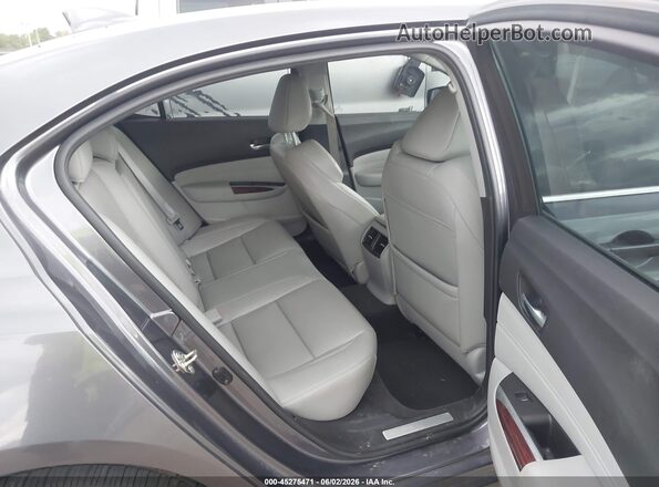 19UUB1F33HA009043 2017 ACURA TLX Gray Vista de la etiqueta del VIN