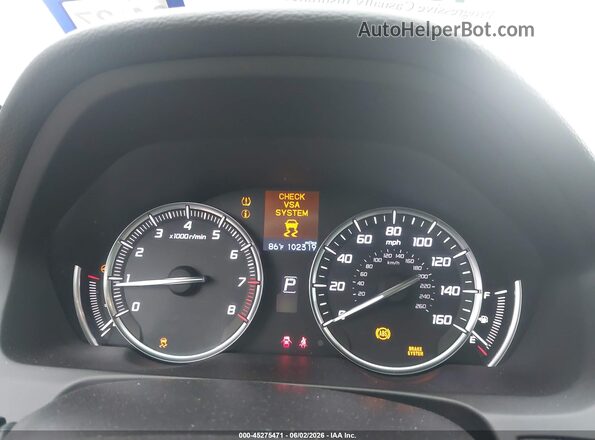 19UUB1F33HA009043 2017 ACURA TLX Gray Vista de los asientos traseros