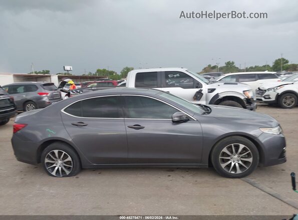 19UUB1F33HA009043 2017 ACURA TLX Gray Vista interior trasera