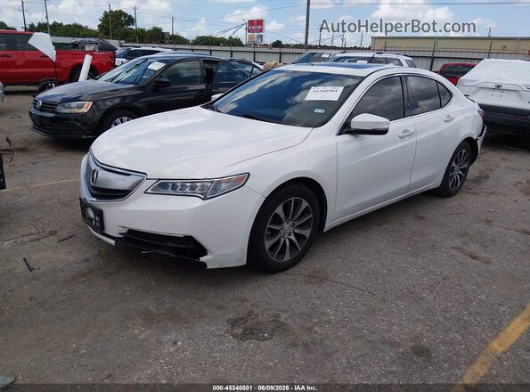 19UUB1F33HA010192 2017 ACURA TLX White Front left