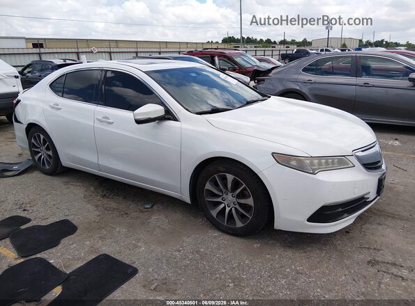 19UUB1F33HA010192 2017 ACURA TLX White Rear interior view