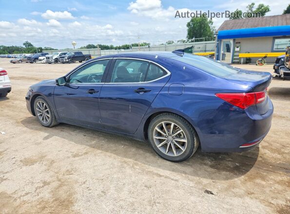 19UUB1F33JA001529 2018 ACURA TLX Blue უკანა მარცხენა