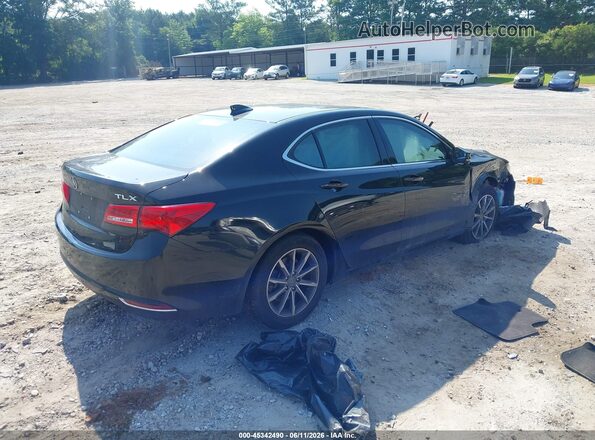 19UUB1F33JA006729 2018 ACURA TLX Black Tył prawy