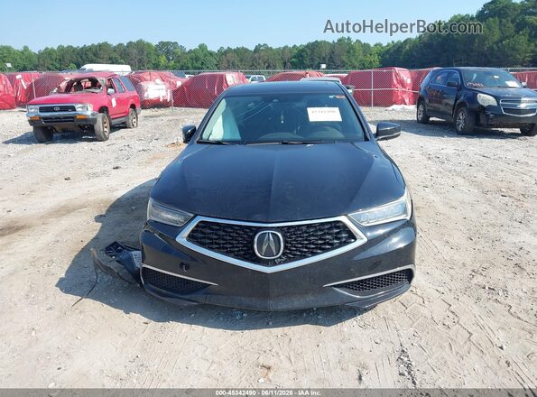 19UUB1F33JA006729 2018 ACURA TLX Black Widok zestawu wskaźników