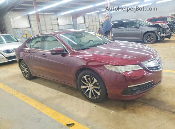 19UUB1F34GA010619 2016 ACURA TLX Burgundy Przód prawy