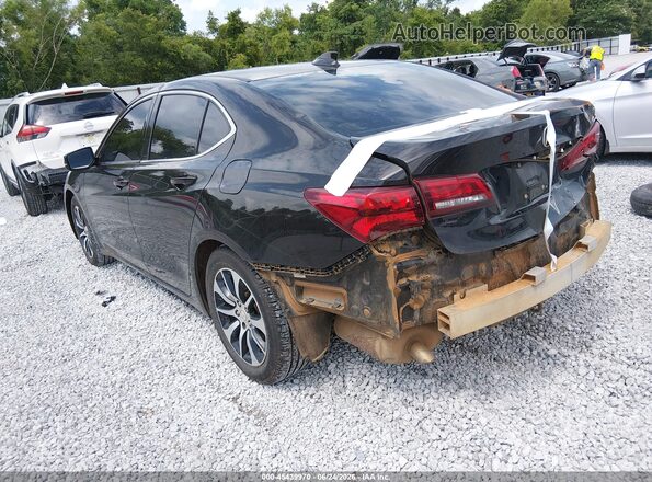 19UUB1F34HA009407 2017 ACURA TLX Black Задня ліва чверть