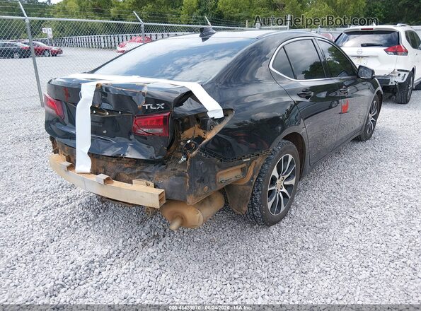 19UUB1F34HA009407 2017 ACURA TLX Black Задня права чверть