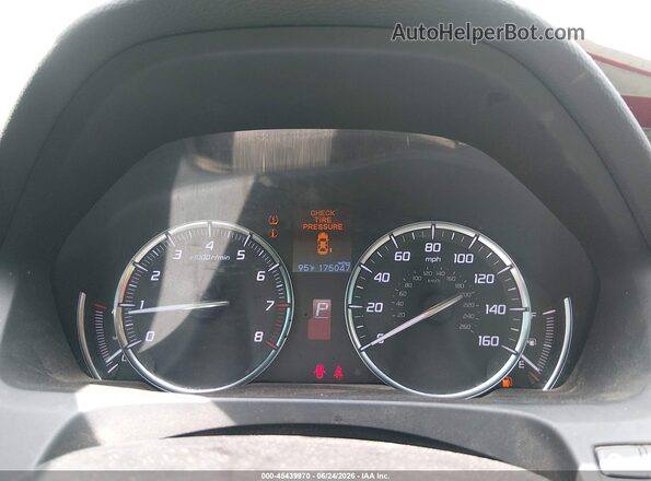 19UUB1F34HA009407 2017 ACURA TLX Black Вид задніх сидінь
