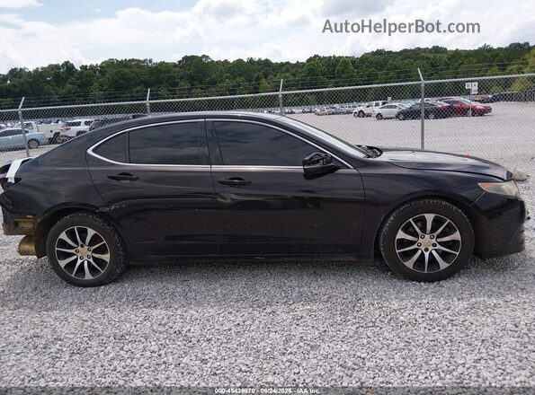 19UUB1F34HA009407 2017 ACURA TLX Black Вид задньої частини салону