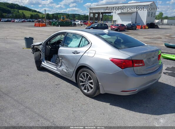 19UUB1F34KA000052 2019 ACURA TLX Silver Trasero izquierdo