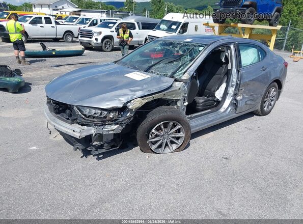 19UUB1F34KA000052 2019 ACURA TLX Silver Vista tres cuartos delantera izquierda