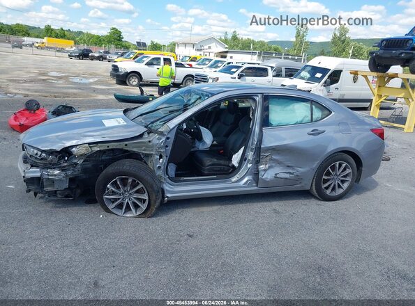 19UUB1F34KA000052 2019 ACURA TLX Silver Vista interior trasera