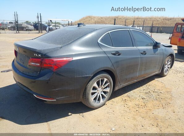 19UUB1F35GA010418 2016 ACURA TLX Black Tył prawy