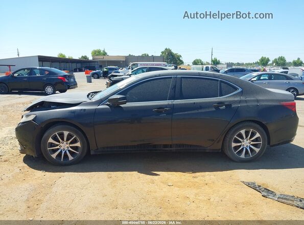 19UUB1F35GA010418 2016 ACURA TLX Black Widok wnętrza 360 stopni