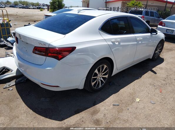 19UUB1F36GA003560 2016 ACURA TLX Белый Задняя правая четверть