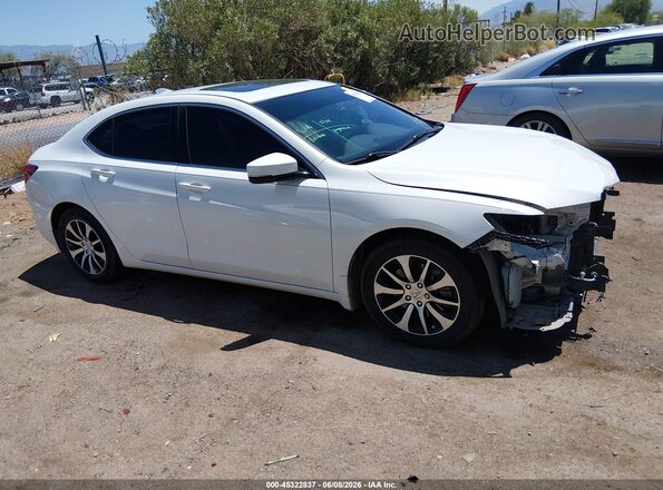 19UUB1F36GA003560 2016 ACURA TLX Белый Вид задней части салона