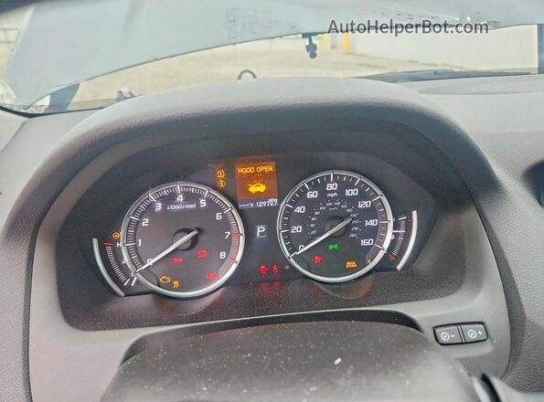 19UUB1F36GA008144 2016 ACURA TLX Black Սարքավորումների վահանակի տեսք