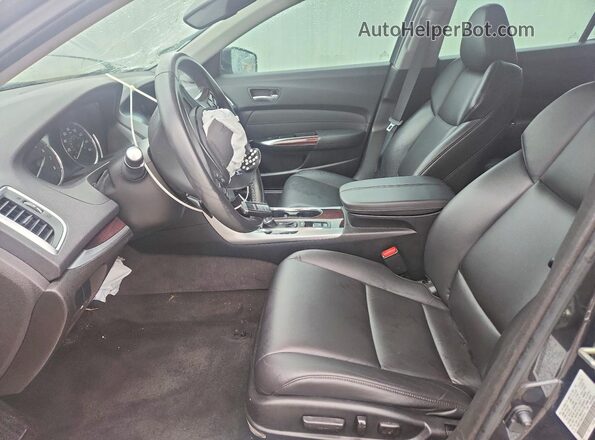 19UUB1F36GA008144 2016 ACURA TLX Black Սալոնի դիմացի տեսք