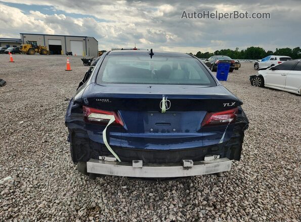 19UUB1F36HA010154 2017 ACURA TLX Blue Rear view