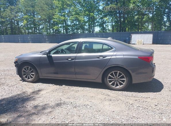 19UUB1F36JA005803 2018 ACURA TLX Gray Սալոնի 360 աստիճան տեսք