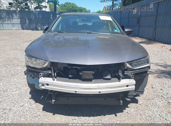 19UUB1F36JA005803 2018 ACURA TLX Gray Սարքավորումների վահանակի տեսք