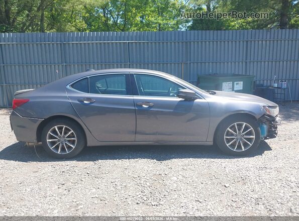 19UUB1F36JA005803 2018 ACURA TLX Gray Սալոնի հետևի տեսք