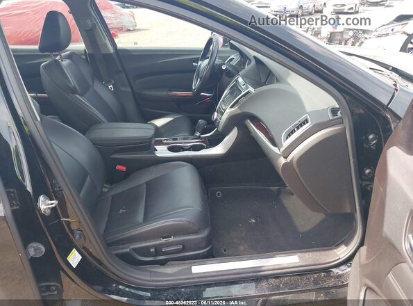 19UUB1F37GA001302 2016 ACURA TLX Black Front interior view