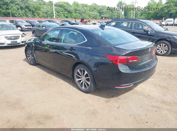 19UUB1F37GA001302 2016 ACURA TLX Black Rear left