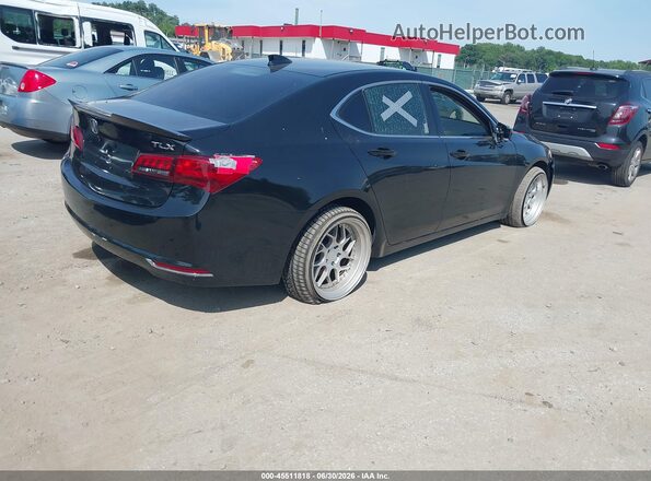 19UUB1F37GA004233 2016 ACURA TLX Black Հետևի աջ