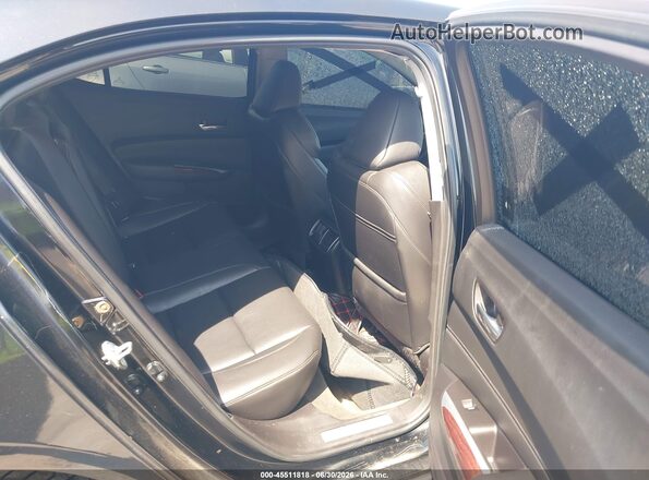 19UUB1F37GA004233 2016 ACURA TLX Black VIN կոդի պիտակի տեսք