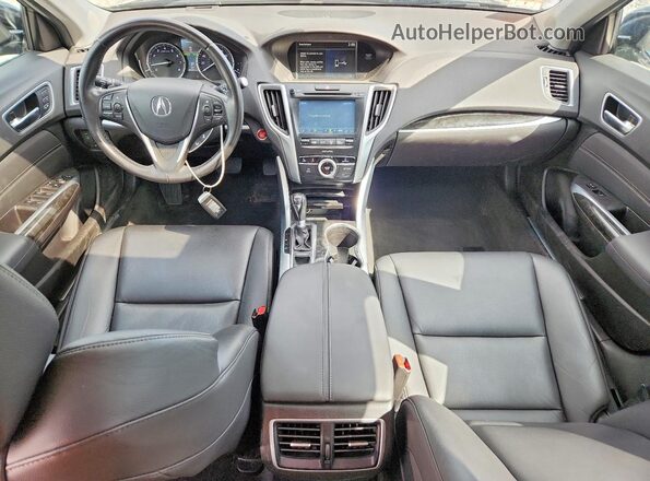 19UUB1F37LA017039 2020 ACURA TLX Black წინა პანელის ხედი