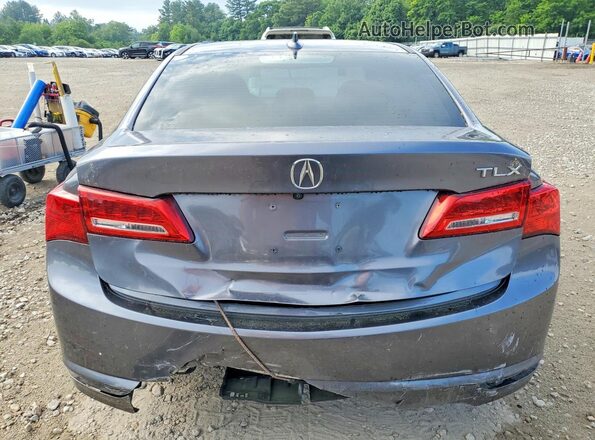 19UUB1F38JA011604 2018 ACURA TLX Gray უკანა ხედი