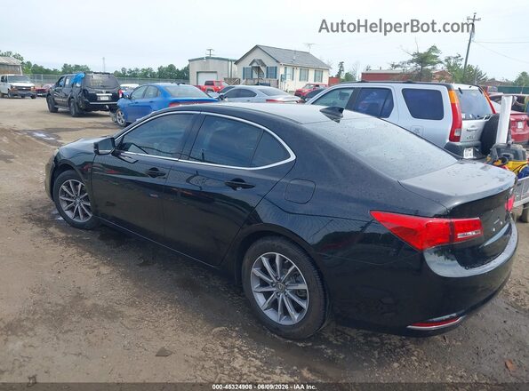 19UUB1F39JA010543 2018 ACURA TLX Black Задня ліва чверть