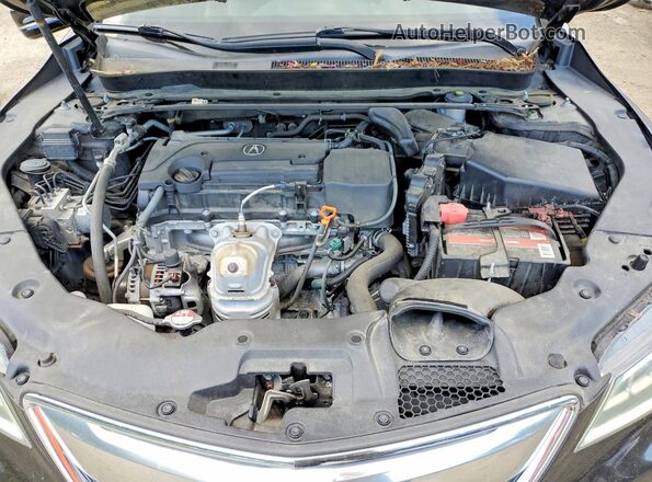 19UUB1F3XGA001598 2016 ACURA TLX Maroon Vista interior trasera