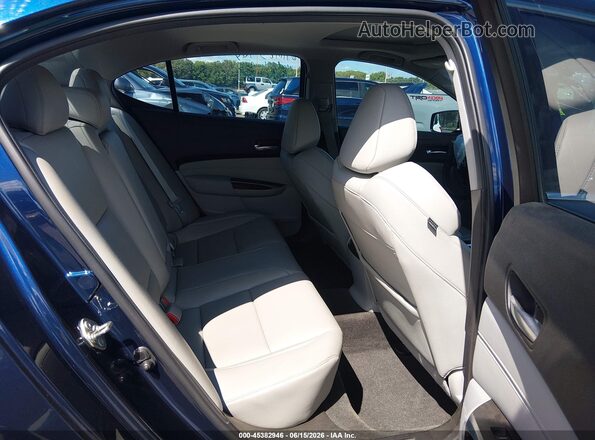 19UUB1F3XGA002962 2016 ACURA TLX Dark Blue Вид наклейки с VIN-кодом