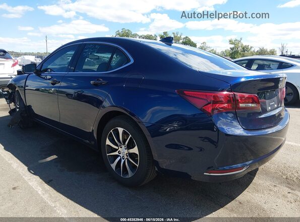 19UUB1F3XGA002962 2016 ACURA TLX Dark Blue Задняя левая четверть
