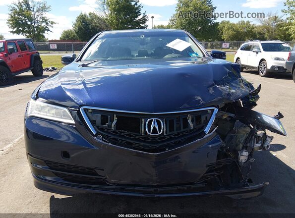 19UUB1F3XGA002962 2016 ACURA TLX Dark Blue Вид щитка приборов