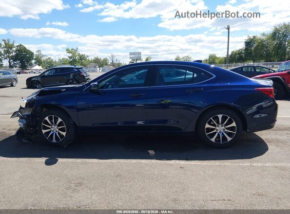 19UUB1F3XGA002962 2016 ACURA TLX Dark Blue Панорамный вид салона 360°