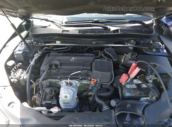 19UUB1F3XGA002962 2016 ACURA TLX Dark Blue Вид сзади