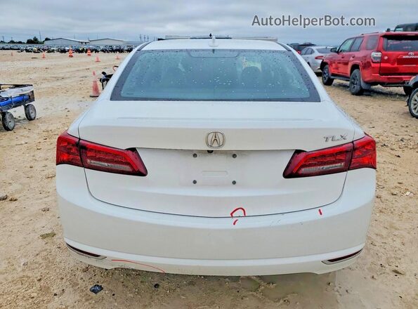 19UUB1F3XHA009282 2017 ACURA TLX White უკანა ხედი
