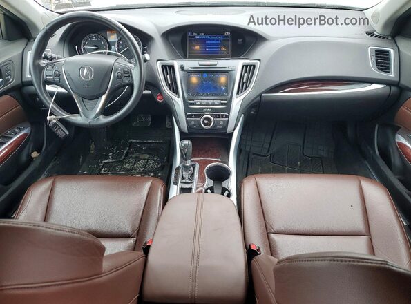 19UUB1F3XHA009282 2017 ACURA TLX White წინა პანელის ხედი