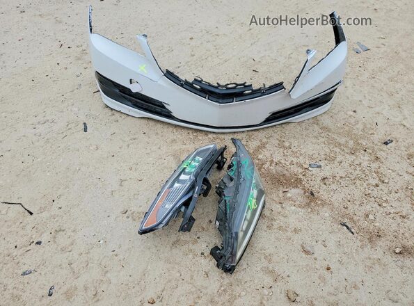 19UUB1F3XHA009282 2017 ACURA TLX White ძრავის განყოფილების ხედი