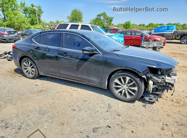 19UUB1F50GA012594 2016 ACURA TLX Black წინა მარჯვენა