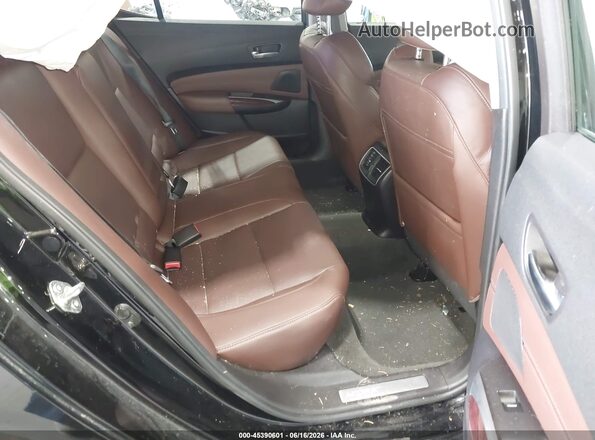 19UUB1F50GA015737 2016 ACURA TLX Black Vista de la etiqueta del VIN