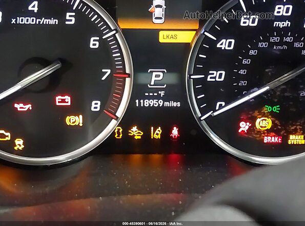 19UUB1F50GA015737 2016 ACURA TLX Black 