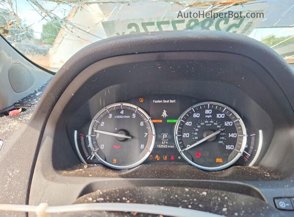 19UUB1F50JA001683 2018 ACURA TLX Silver Սարքավորումների վահանակի տեսք