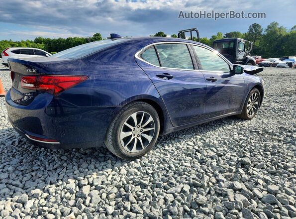 19UUB1F51HA003517 2017 ACURA TLX Blue Հետևի աջ