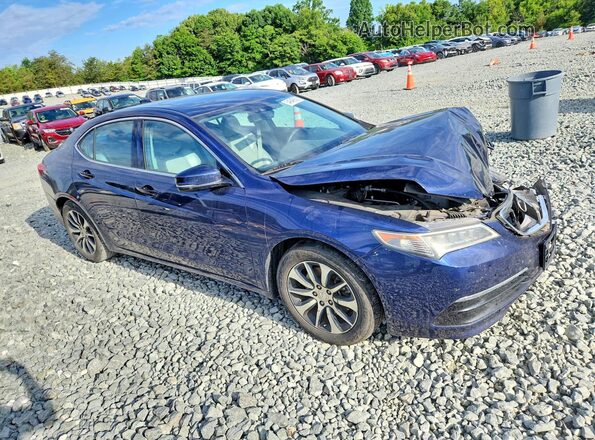 19UUB1F51HA003517 2017 ACURA TLX Blue Առջևի աջ