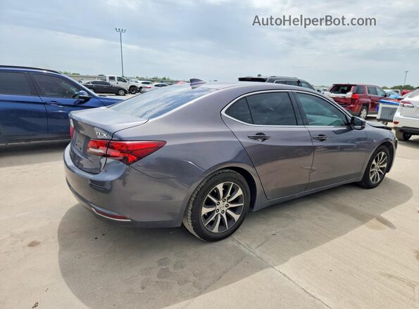 19UUB1F51HA010466 2017 ACURA TLX Charcoal Rear right